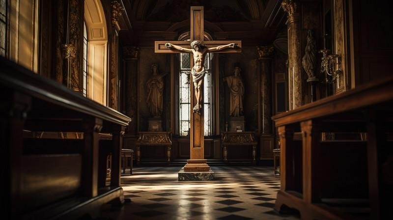 Interior de iglesia — imagen ilustrativa de Pikbest