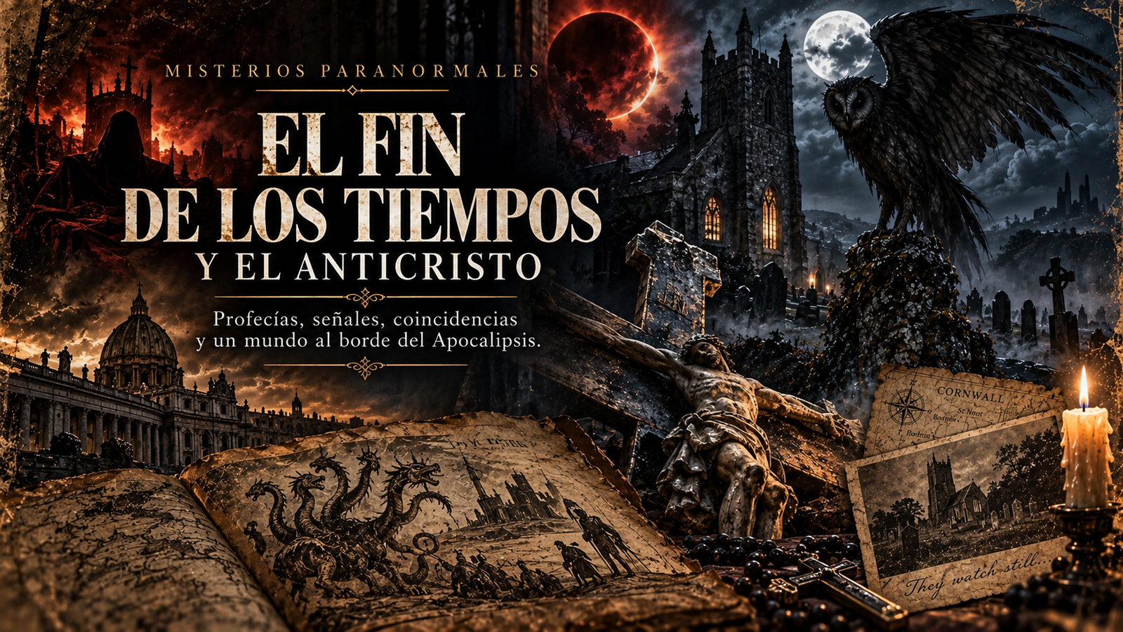 Cabecera de Misterios Paranormales: El fin de los tiempos y el Anticristo